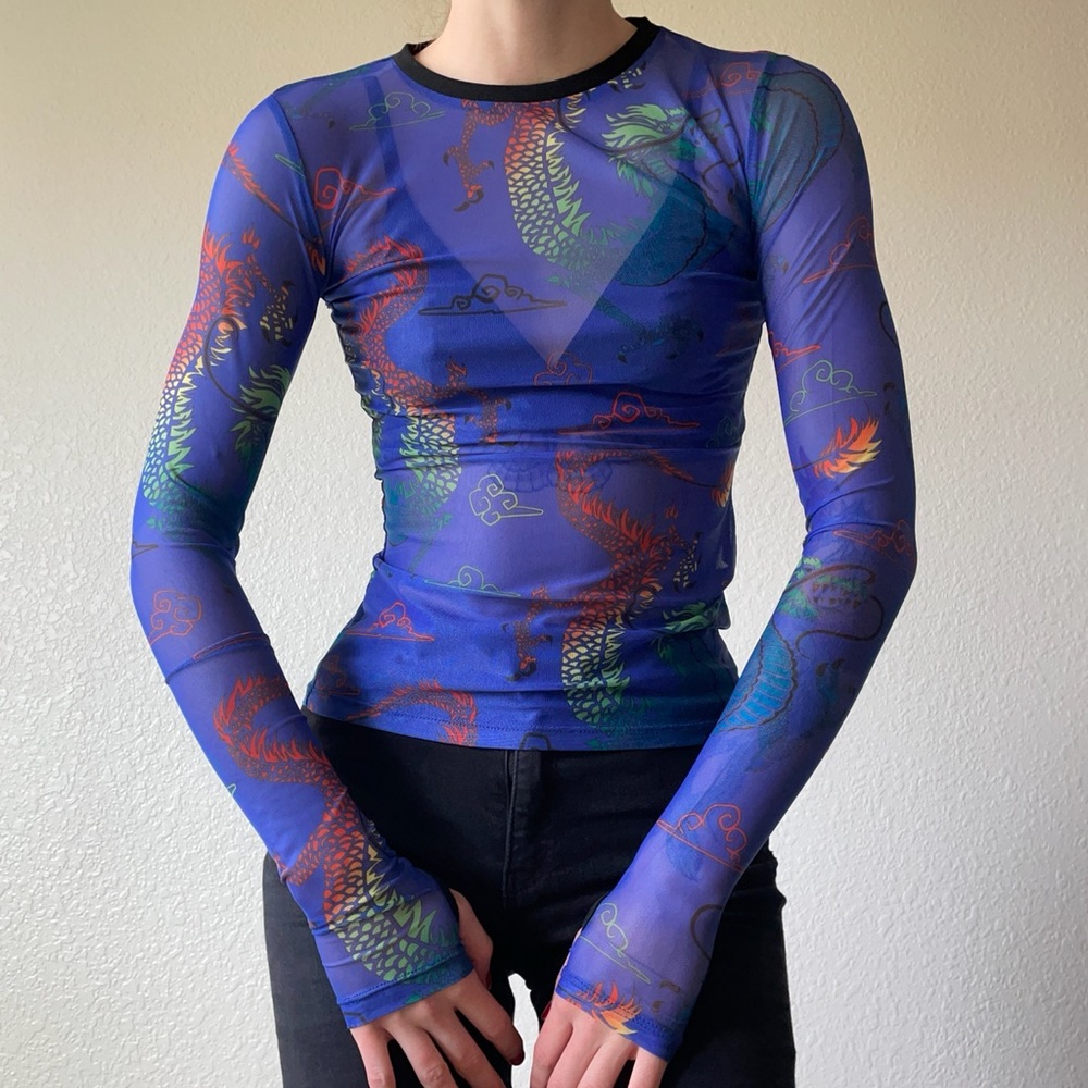 Current Mood mesh top🐉
